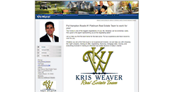 Desktop Screenshot of krisweaverteam.homesandland.com