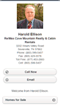 Mobile Screenshot of haroldellison.homesandland.com