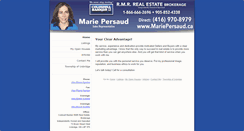 Desktop Screenshot of mariepersaud.homesandland.com