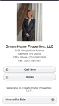 Mobile Screenshot of dreamhomepropertiesllc.homesandland.com