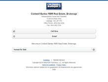 Tablet Screenshot of coldwellbankeruxbridge.homesandland.com