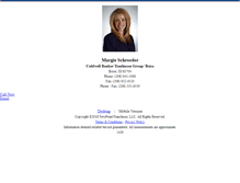 Tablet Screenshot of margieschroeder.homesandland.com