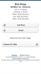 Mobile Screenshot of bobshiga.homesandland.com
