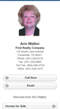 Mobile Screenshot of annwalkertn.homesandland.com