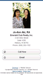 Mobile Screenshot of joannaki.homesandland.com