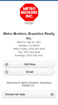 Mobile Screenshot of brazeltonrealty.homesandland.com