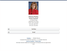 Tablet Screenshot of doloressells.homesandland.com