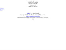 Tablet Screenshot of michellefranklin.homesandland.com