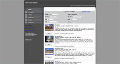 Desktop Screenshot of firstclass.homesandland.com