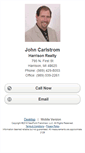 Mobile Screenshot of johncarlstrom.homesandland.com