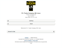 Tablet Screenshot of fctuckeravon.homesandland.com