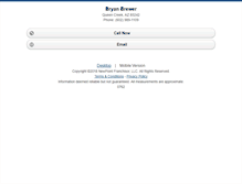 Tablet Screenshot of bryanbrewer.homesandland.com