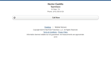 Tablet Screenshot of hectorcastillo.homesandland.com