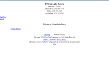 Tablet Screenshot of pelicanlakeranch.homesandland.com