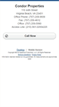Mobile Screenshot of condorproperties.homesandland.com
