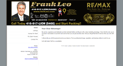 Desktop Screenshot of frankleo.homesandland.com