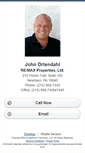 Mobile Screenshot of johno.homesandland.com