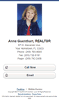 Mobile Screenshot of anneguenthart.homesandland.com