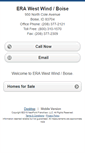 Mobile Screenshot of erawestwindboise.homesandland.com