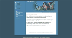Desktop Screenshot of leslietomich.homesandland.com