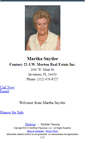 Mobile Screenshot of marthasnyder.homesandland.com