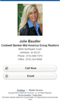 Mobile Screenshot of juliebaudler.homesandland.com