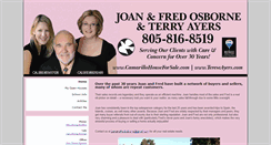 Desktop Screenshot of joanandfred.homesandland.com