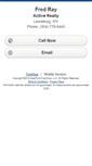 Mobile Screenshot of fredray.homesandland.com