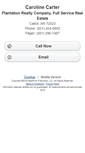Mobile Screenshot of carolinecarter.homesandland.com