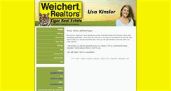 Desktop Screenshot of lisakinsler.homesandland.com