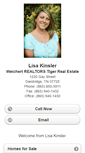 Mobile Screenshot of lisakinsler.homesandland.com