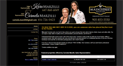 Desktop Screenshot of carmelamarzilli.homesandland.com