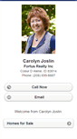 Mobile Screenshot of carolynjoslin.homesandland.com