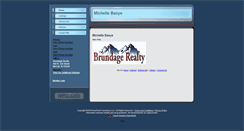 Desktop Screenshot of michellebasye.homesandland.com