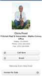 Mobile Screenshot of chrisfrost.homesandland.com