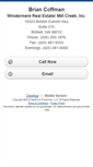 Mobile Screenshot of briancoffman.homesandland.com