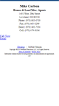 Mobile Screenshot of mikecarlson.homesandland.com