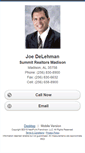 Mobile Screenshot of joedelehman.homesandland.com