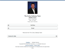 Tablet Screenshot of corbycallaway1.homesandland.com