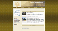 Desktop Screenshot of diamondrealtygroup.homesandland.com