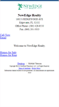 Mobile Screenshot of newedgerealty.homesandland.com