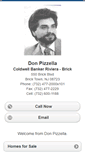 Mobile Screenshot of donpizzella.homesandland.com