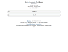 Tablet Screenshot of cathyhendricksrealestate.homesandland.com