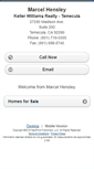 Mobile Screenshot of marcelhensley.homesandland.com