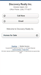Mobile Screenshot of discoveryrealty.homesandland.com