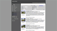 Desktop Screenshot of jacquesdepart.homesandland.com