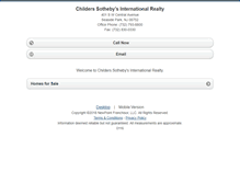 Tablet Screenshot of childersseasidepark.homesandland.com