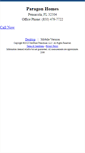 Mobile Screenshot of paragonhomes.homesandland.com