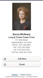 Mobile Screenshot of geniamcneely.homesandland.com
