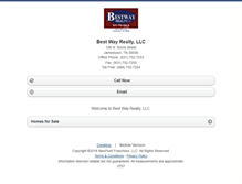 Tablet Screenshot of bestwayrealty-tn.homesandland.com